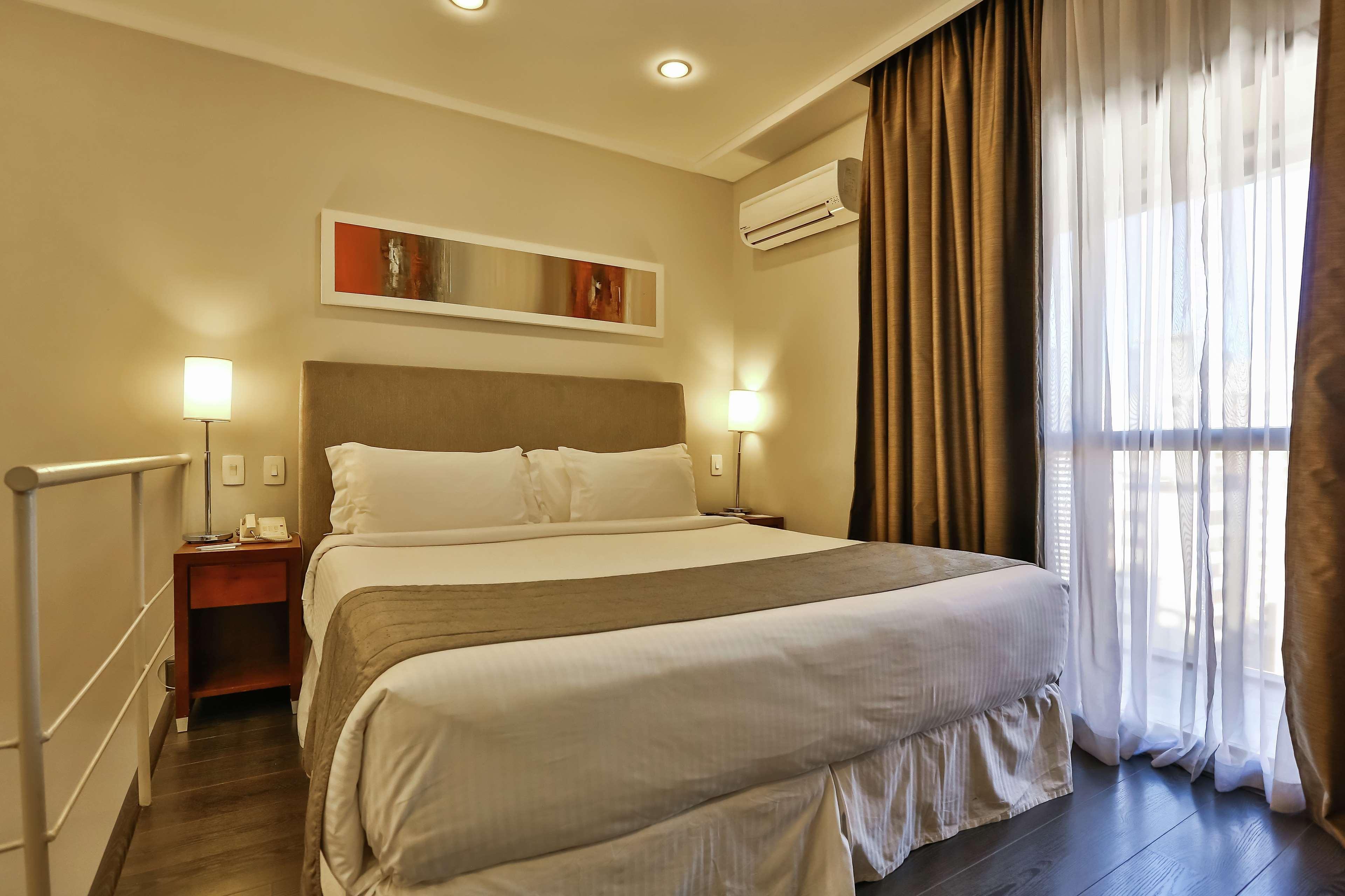 Double Tree By Hilton Sao Paulo Itaim Ξενοδοχείο Εξωτερικό φωτογραφία A bedroom at the hotel