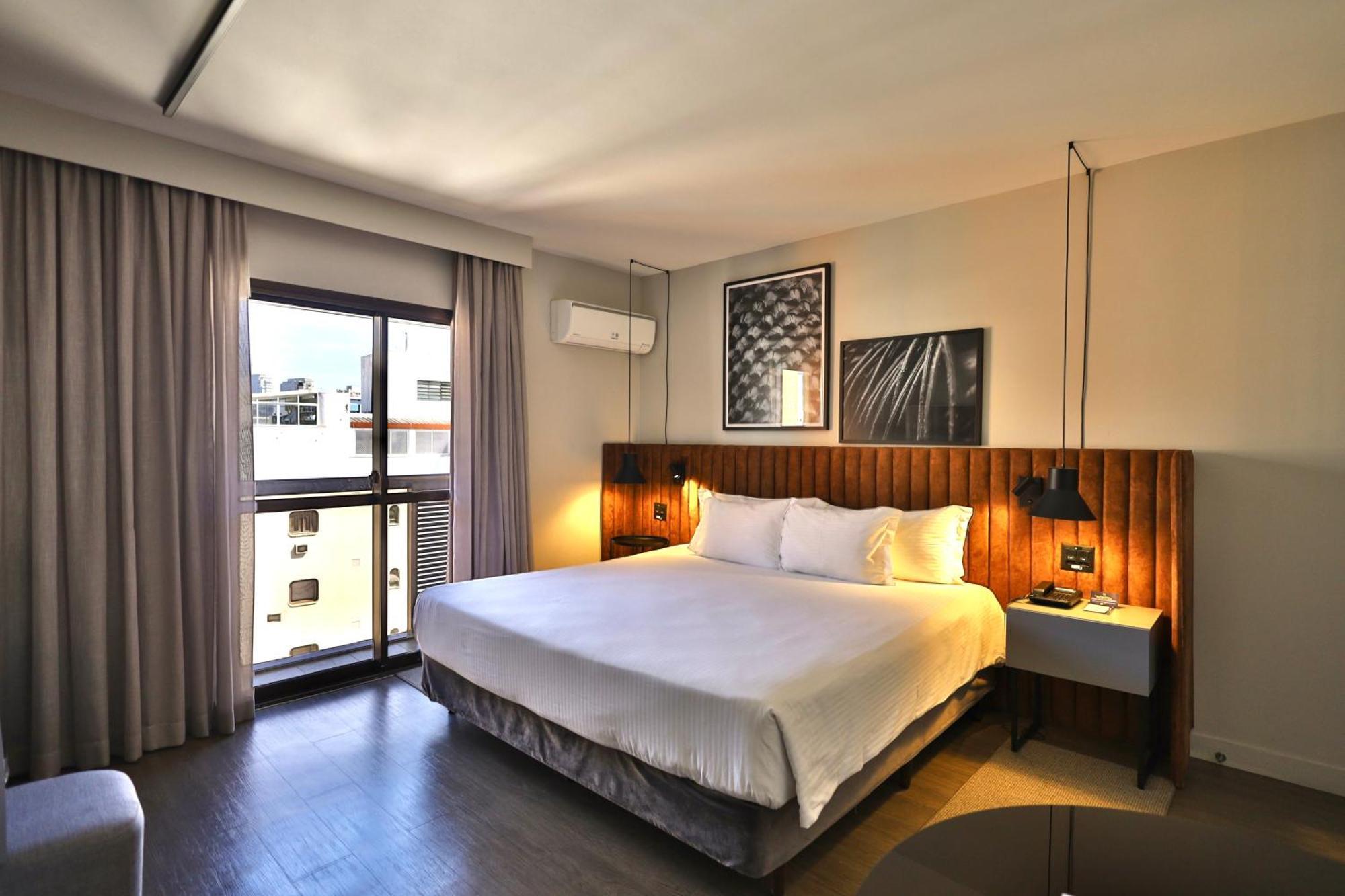 Double Tree By Hilton Sao Paulo Itaim Ξενοδοχείο Εξωτερικό φωτογραφία A room at the hotel